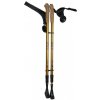 Trekové hole Sedco NORDIC WALKING ALU7075 65-140 cm - zlatá