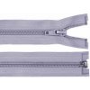 Špirálový zips No 5 dĺžka 30 cm bundový POL - šedofialová svetlá