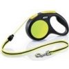 Vodítko FLEXI Neon Lanko NEW M 5 m/20 kg