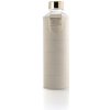 Equa Sklenená fľaša MISMATCH beige, v koženkovom obale Borosilikátové sklo 750 ml