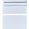 Poštové obálky DL Herlitz samolepiace s vnútornou potlačou, biele, 25 ks