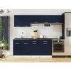 Kuchynská linka VIVIEN 240cm - Marine blue