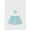 Set - tričko s potlačou a tylová sukňa Mayoral - 2403953032 Veľkosť: 98