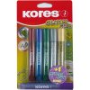 Dekoračné lepidlo Kores Glitter Glue 5 x 10,5ml