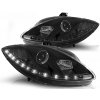 Predné svetlá SEAT Leon 05-09 Black Devil Eyes