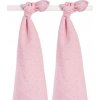 JOLLEIN Detské osušky 2 ks (115 x 115 cm) - Mini dots Blush pink 535-852-65199