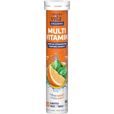 MaxiVita Exclusive Multivitamín 20 tablet 80 g