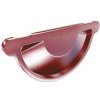 Roofart Čelo univerzálne s tesnením 280/87 RAL 8004 tehlová
