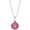 Detský náhrdelník Disney Daisy Duck strieborný CS00026SRPL-P.CS
