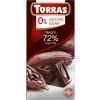 Torras Bezlepková horká čokoláda 72% bez pridaného cukru 75 g