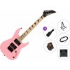 Jackson JS Series Dinky Minion JS1XM MN Premium SET Bubble Gum Pink Elektrická gitara