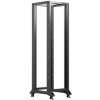 LANBERG OTVORENÝ RACK 42U 600X800 ČIERNY V2, OR01-6842-B