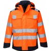 PORTWEST Bunda Modaflame Rain Multi Norm Arc MV70, reflexní POR-MV70ONR4XL 4XL Oranžová/navy