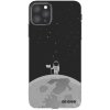 Picasee silikónový prehľadný obal pre Apple iPhone 11 Pro Max - Astronaut