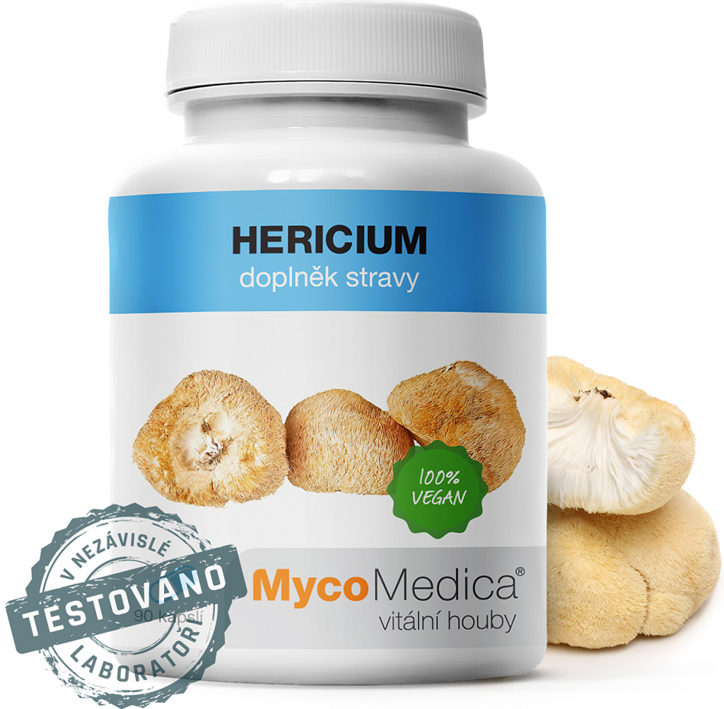 MycoMedica Hericium 90 kapsúl