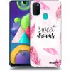 Picasee silikónový čierny obal pre Samsung Galaxy M21 M215F - Sladké sny