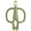 Matchstick Monkey hryzadlo a zubná kefka olive