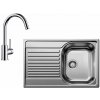 Blanco Set drezu Tipo 45 S Compact a batérie Mida, nerezová/chróm SET 04-C 25 MIDA