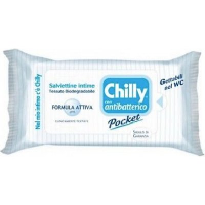 Chilly Intima Antibacterial intimní ubrousky 12 ks