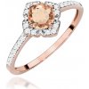 Blink-Blink Diamantový prsteň s Morganitom 2330RMoDB