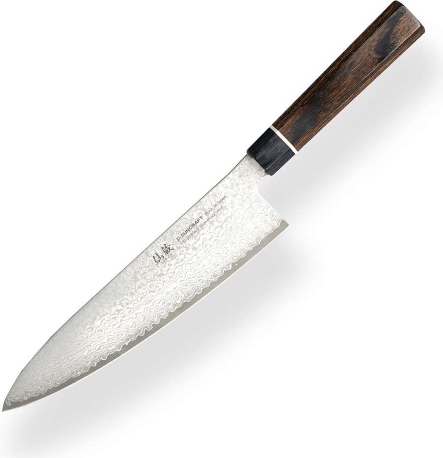 Suncraft nůž Gyuto Chef VG-10 Damascus 200 mm
