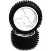 Himoto Gumy nalepené Buggy 1:10 zadné 2 ks Biele