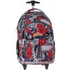 Školský batoh na kolieskach - Spider Man COMIC