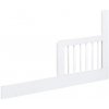 Textilomanie Biela zábrana do postieľky TULCO 60 x 120 cm