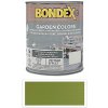 BONDEX Garden Colors - dekoratívna silnovrstvová lazúra na drevo, betón a kov 0.75 l Lemon Grass