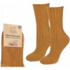 Ponožky Bezšvové z ovčej vlny Merino CERBER Medové 36 - 38