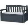 Keter Eden Garden Bench 265L šedá 250076