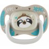 CANPOL BABIES Cumlík silikónový symetrický Exotic Animals 6-18m Leňochod 1ks