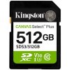 512 GB .SDXC karta Kingston Canvas Select Plus SD U3, V30 (r150MB/s)