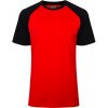 Pánske tričko Kappa LOGO CAFY Red/Black L