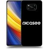Picasee silikónový čierny obal pre Xiaomi Poco X3 Pro - Picasee - new logo - white