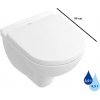 Wc závesné Villeroy & Boch O.Novo zadný odpad 56881001