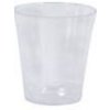 Poháre plastové kryštál 40 ml priehľadné (50 ks)