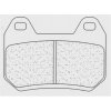 Zadné brzdové doštičky / obloženie CL-Brakes BMW K 1200 LT 1999-2005 směs RX3