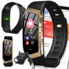 Smartband INDYGO AMOLED SENZOR SRDCOVEJ FREKVENCIE BLACK BAND SRDCOVÁ FREKVENCIA BT zlatý