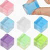 Antistresová mačkacia ľadová kocka Ice Cube Squishy Farba: ružová