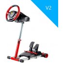 Wheel Stand Pro, V2 stojan na volant a pedály pro Thrustmaster SPIDER,T80/T100,T150,F458/430 červený