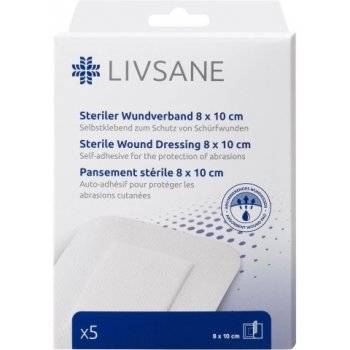 Livsane náplasť sterilná na rany 10 x 15 cm 5 ks od 3,99 € - Heureka.sk