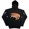 Metallica Worn Pushead Flaming Skull (Back Print) Black M Mikina