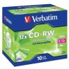 CD-RW VERBATIM DTL+ 700MB 12X 10ks/bal.