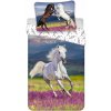 Bavlnené detské obliečky na jednolôžko 140x200 cm Horse 