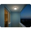 V-TAC LED stropné/nástenné svietidlo so senzorom, 8W/16W/20W, 1050lm-2600lm, IP65, zmena farby 3000/4000/6000K