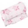 Sablio Deka Ružové hviezdičky - 190x140 cm