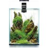 Aquael Shrimp Set D&N 30 čierny LED akváriový set + skrinka