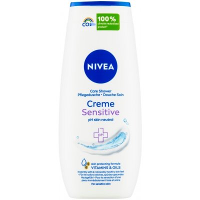 NIVEA Creme Sensitive Ošetrujúci sprchovací gél, 250 ml, 9005800222899
