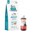 BRIT CARE Grain-free Adult Salmon 12kg & LAB V Lososový olej pre psov a mačky 1000ml